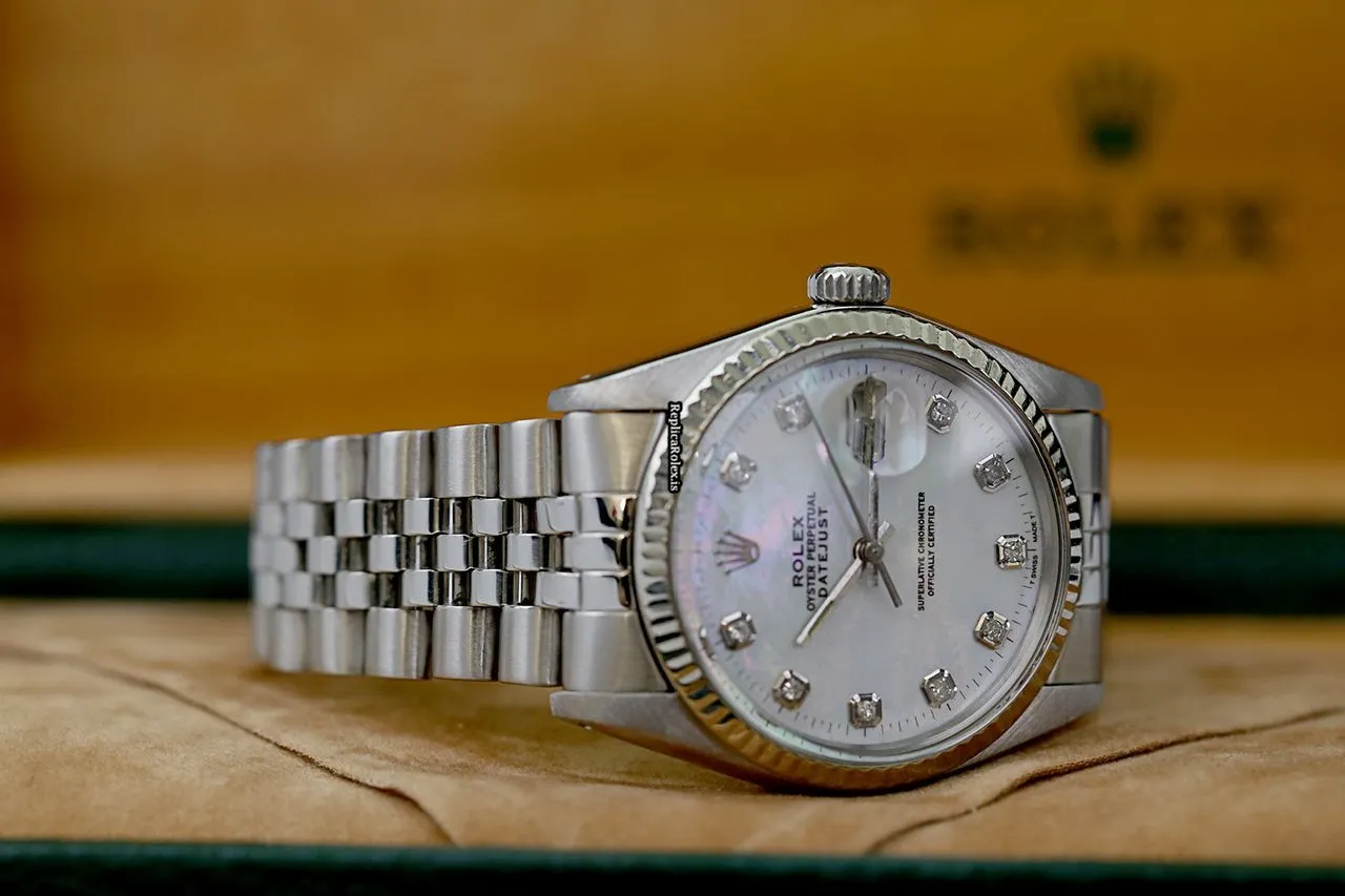 Good Copies Rolex Datejust 16014 Caliber 3035 Automatic Movement 36mm Steel Case Mens/unisex Watch - Image 10