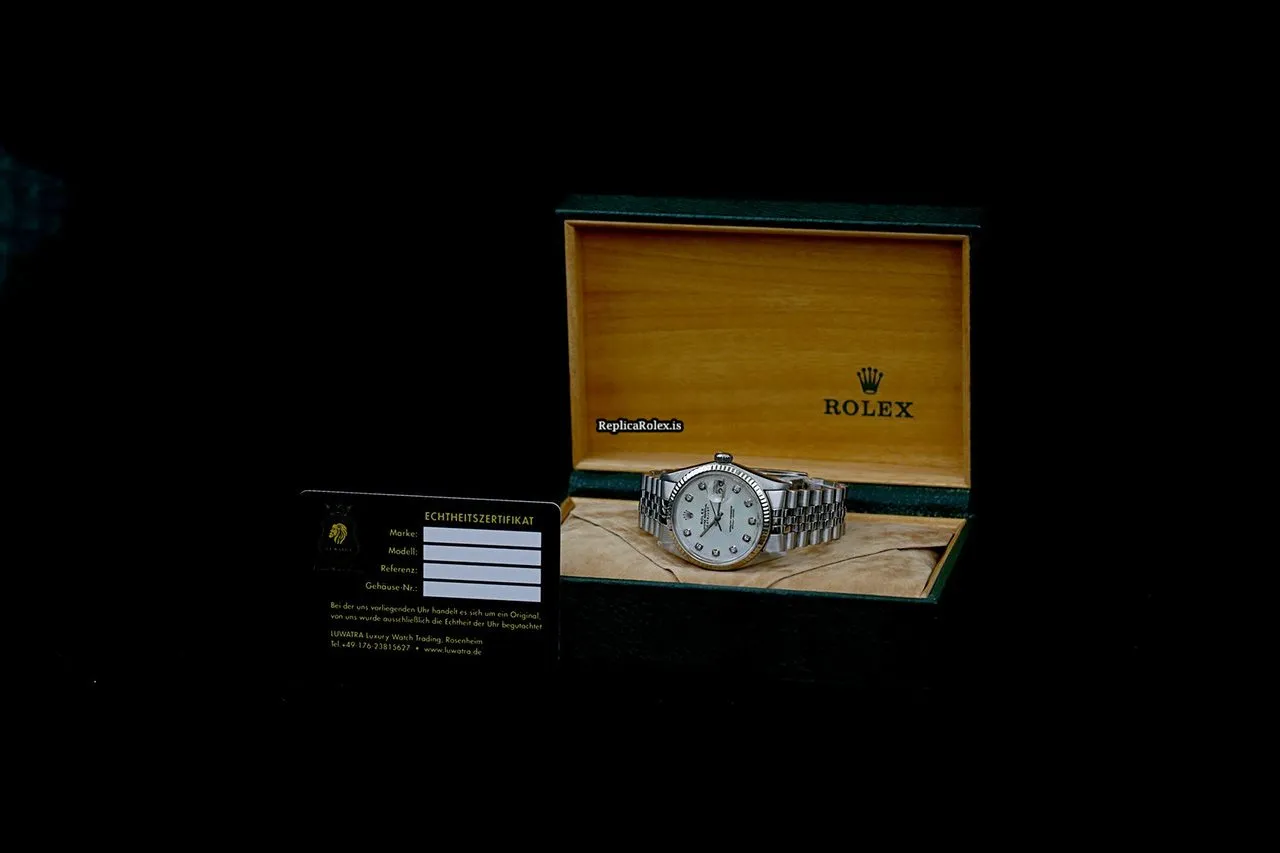 Good Copies Rolex Datejust 16014 Caliber 3035 Automatic Movement 36mm Steel Case Mens/unisex Watch - Image 14
