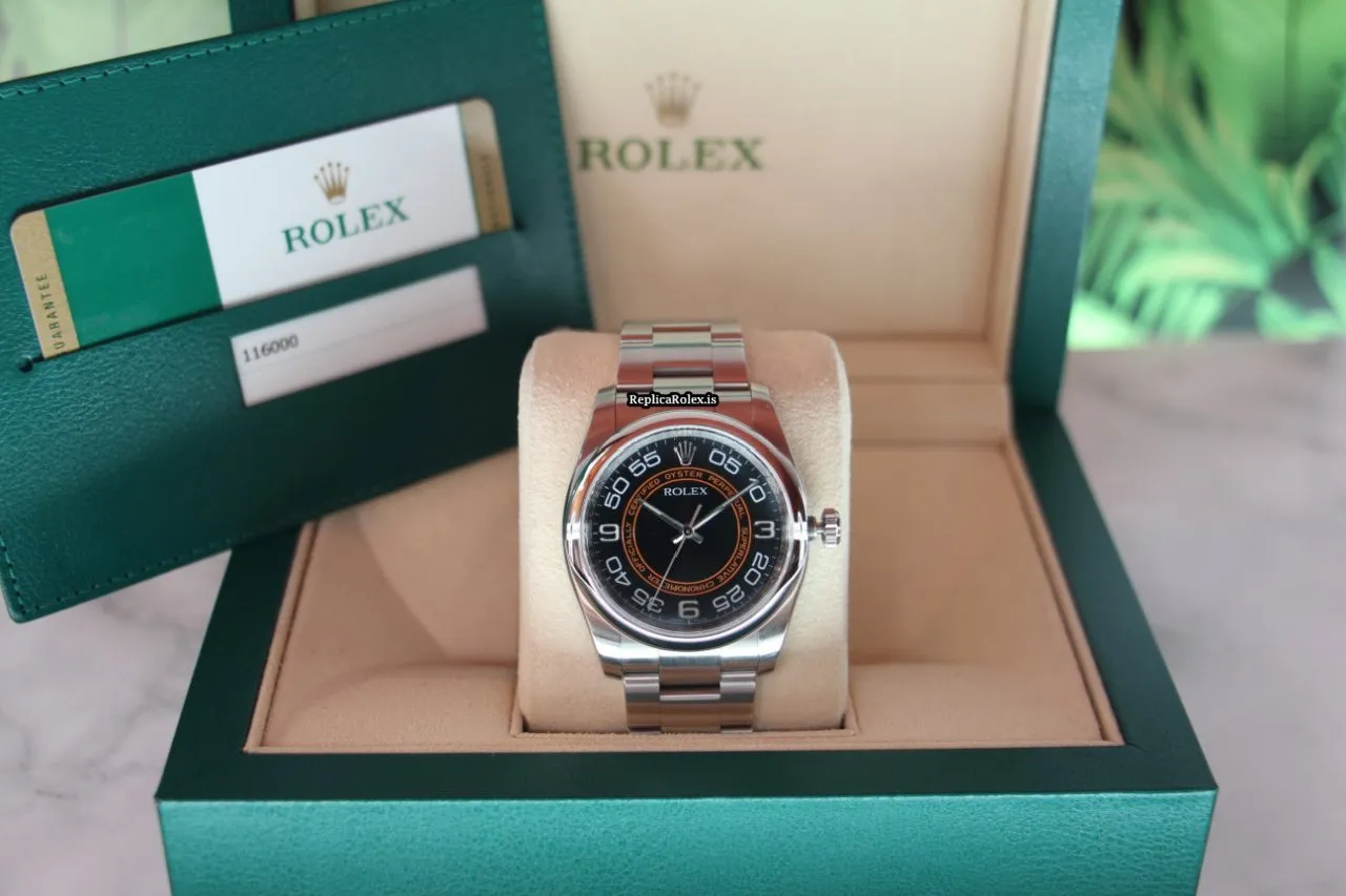 Quality Fake Rolex Oyster Perpetual 36 116000 Caliber 3130 Automatic Movement 36mm Steel Case Mens/unisex Watch - Image 5
